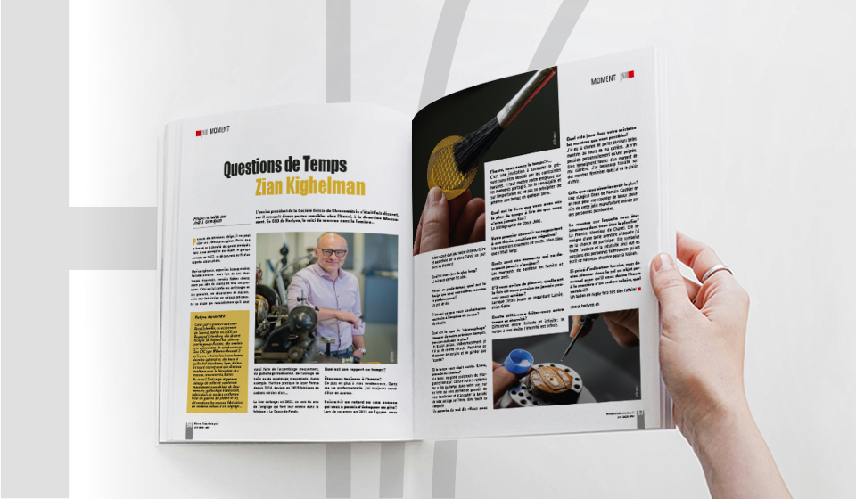 Horlyne in the spotlight in the Journal Suisse d’Horlogerie